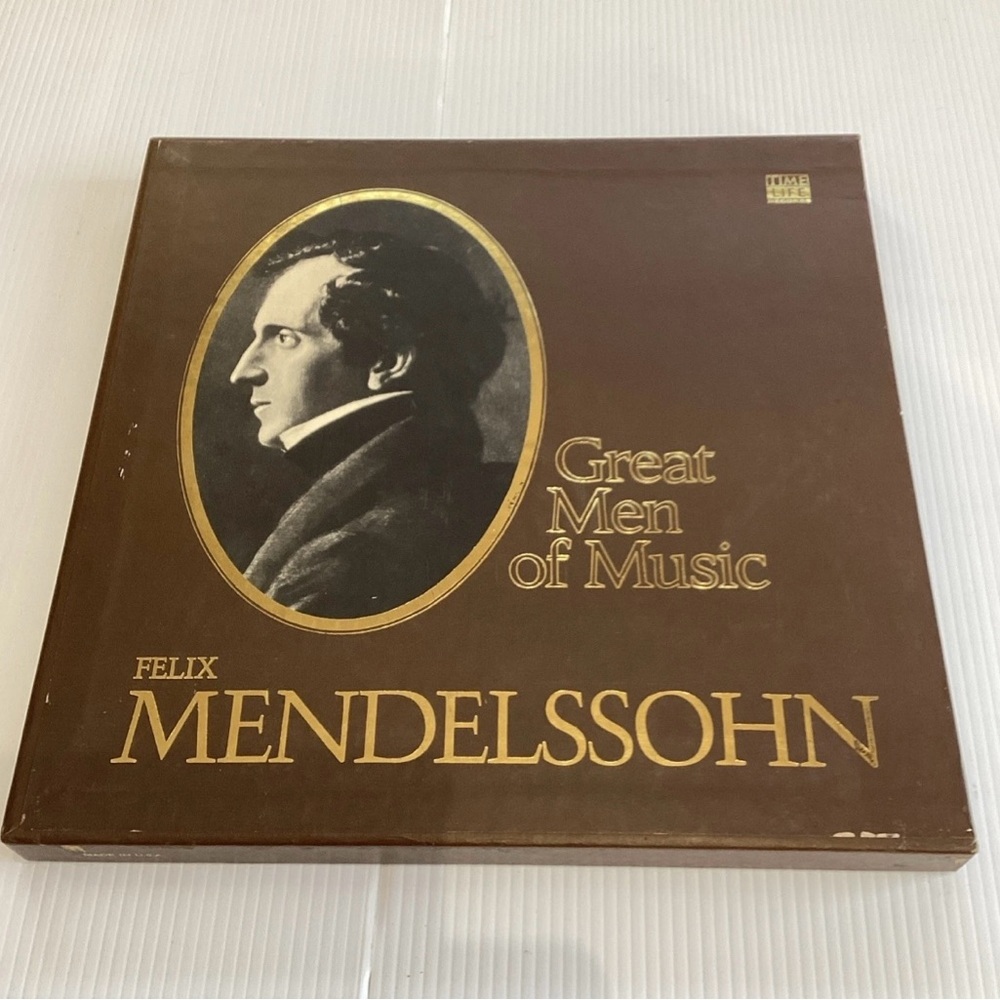 Great Men Of Music FELIX MENDELSSOHN Time Life Records 4 LP Box Set